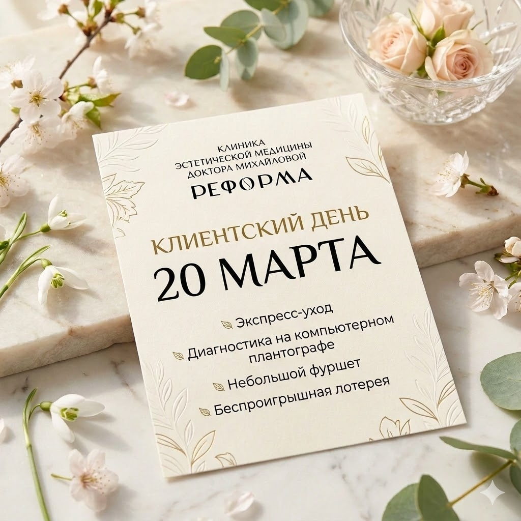 Клиентские дни 20-21 марта в клинике г.Екатеринбург