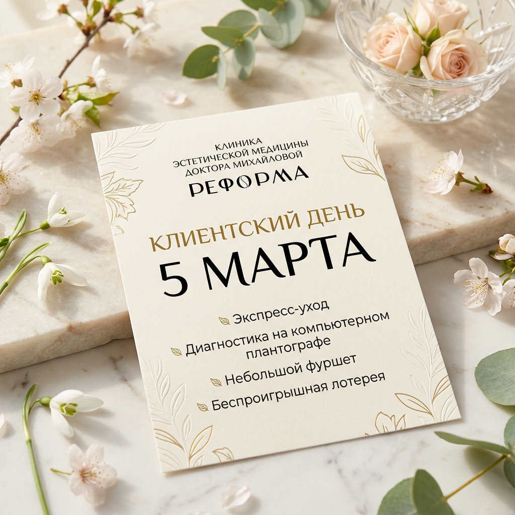 Клиентские дни с 5 по 11 марта